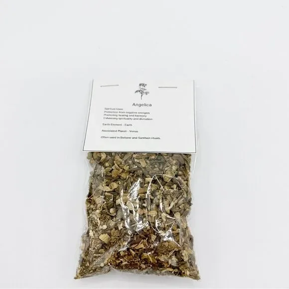 Dried Angelica Root Cut & Sifted Magical Herbs​ - Picture 2 of 6